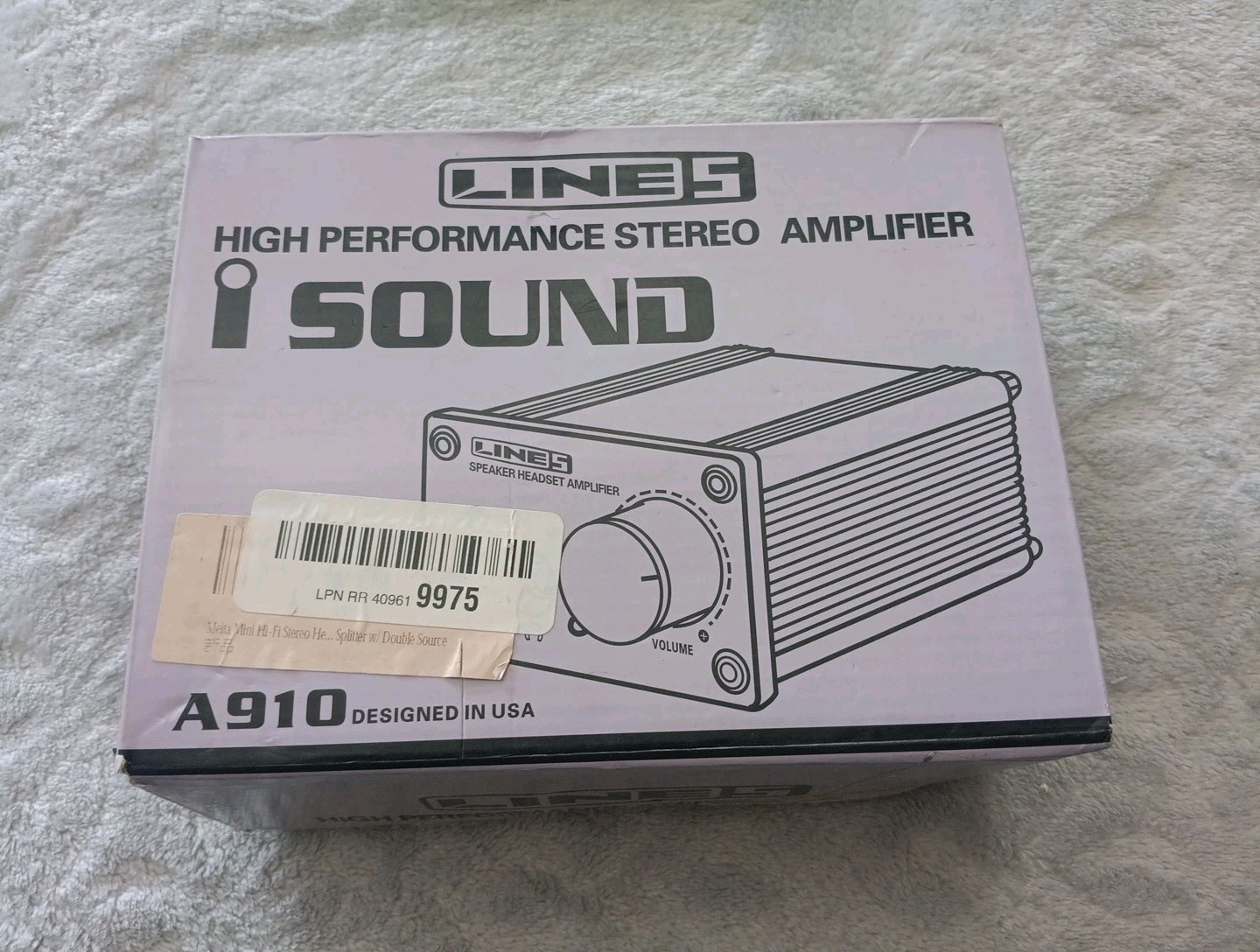 Line 5 Speaker Headset Amplifier A910