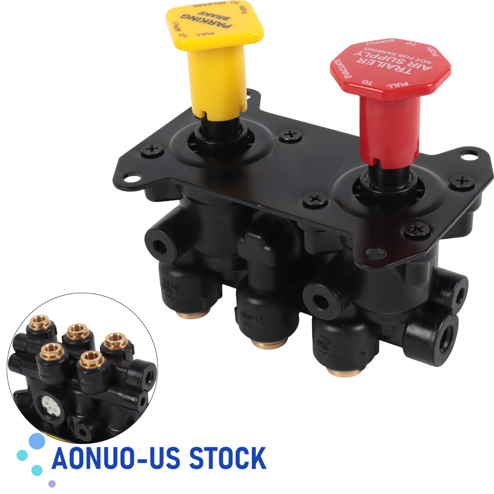 800257 Dash Air Brake Control Valve For Bendix Freightliner Peterbilt Keene MV-3