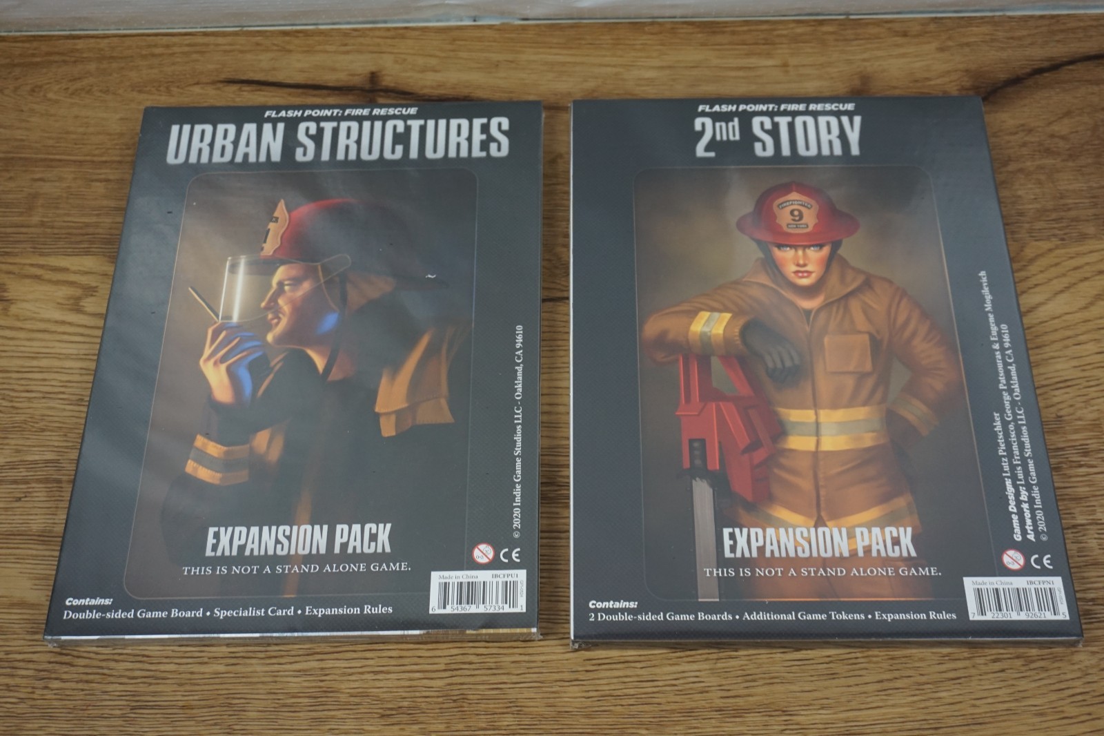 Flash Point Fire Rescue Expansion Bundle: Urban Structures & 2nd Story