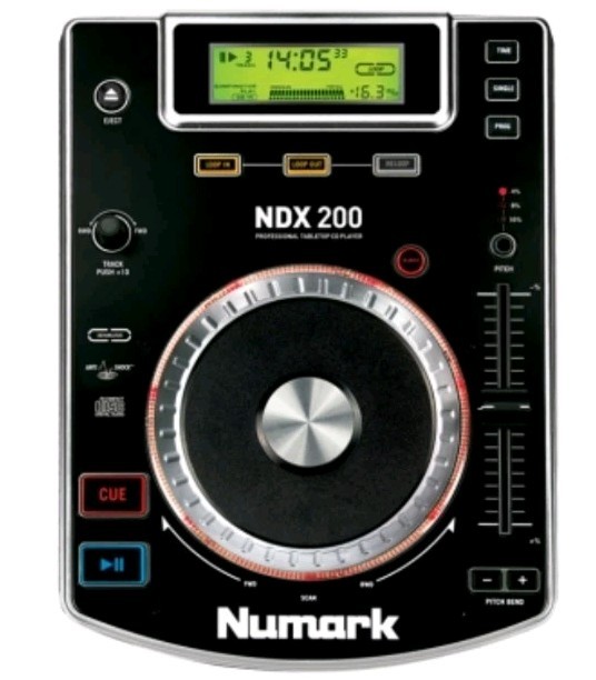 Numark DJ NDX 200 DJ CD Player Turntable Tested With Cords