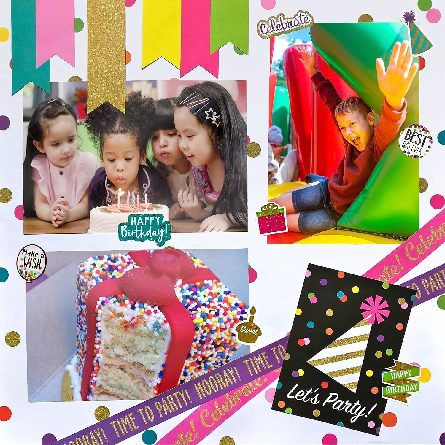 Confetti Project Paper Pad 12" x 12"