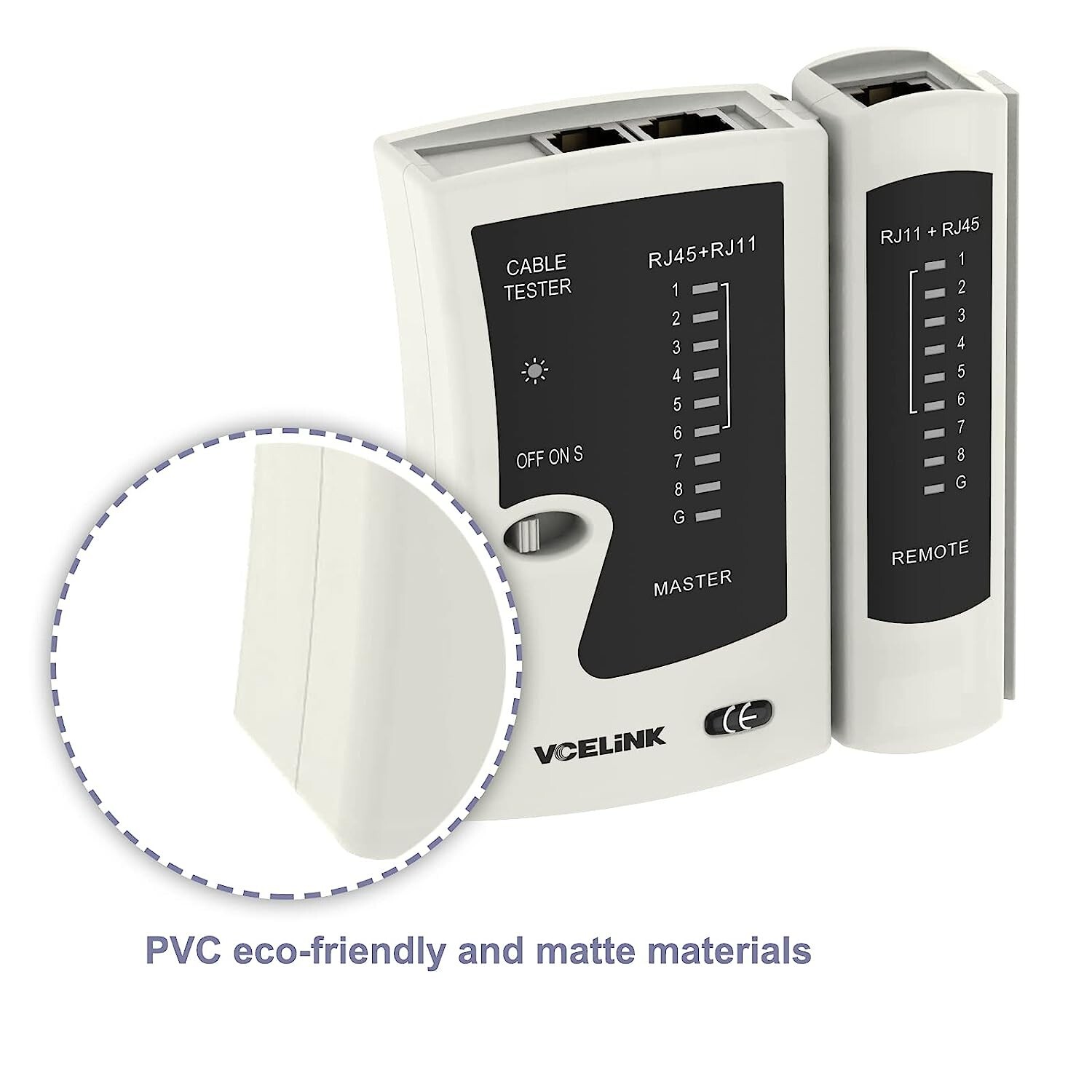 Handheld Multi-Functional Network Cable Tester - Cat6/Cat5/Cat7 & RJ11 Tester