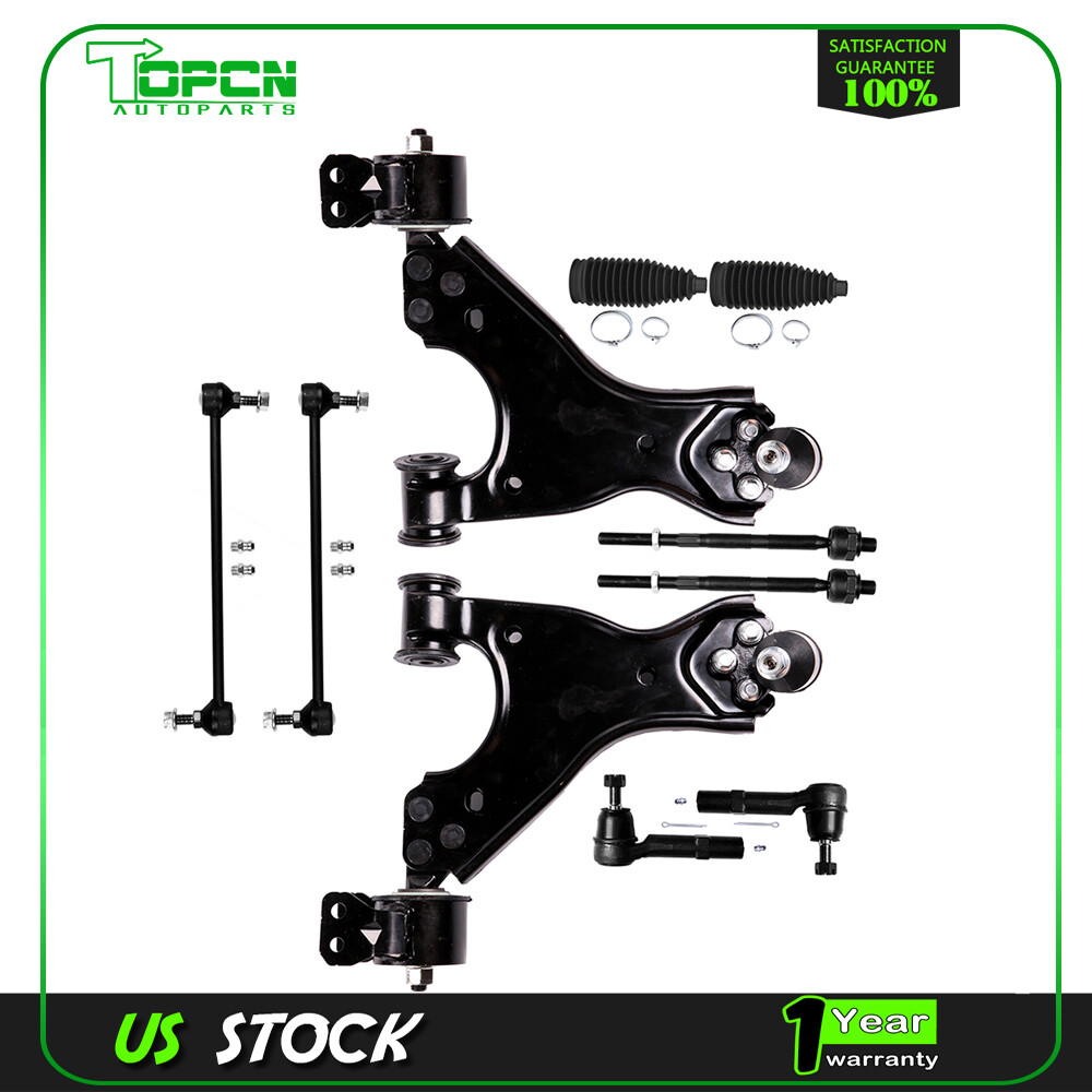 Front Lower Control Arm Tie Rod End For 2008-2017 Buick Enclave Chevy Traverse