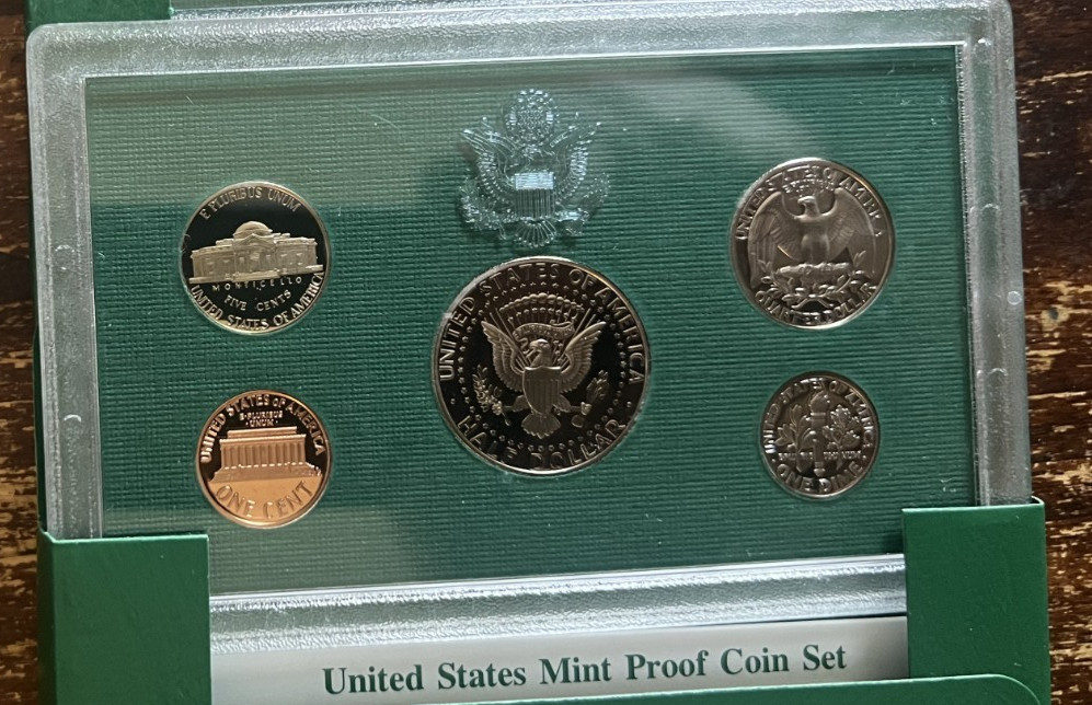 US Mint Proof Sets 1996 and 1997