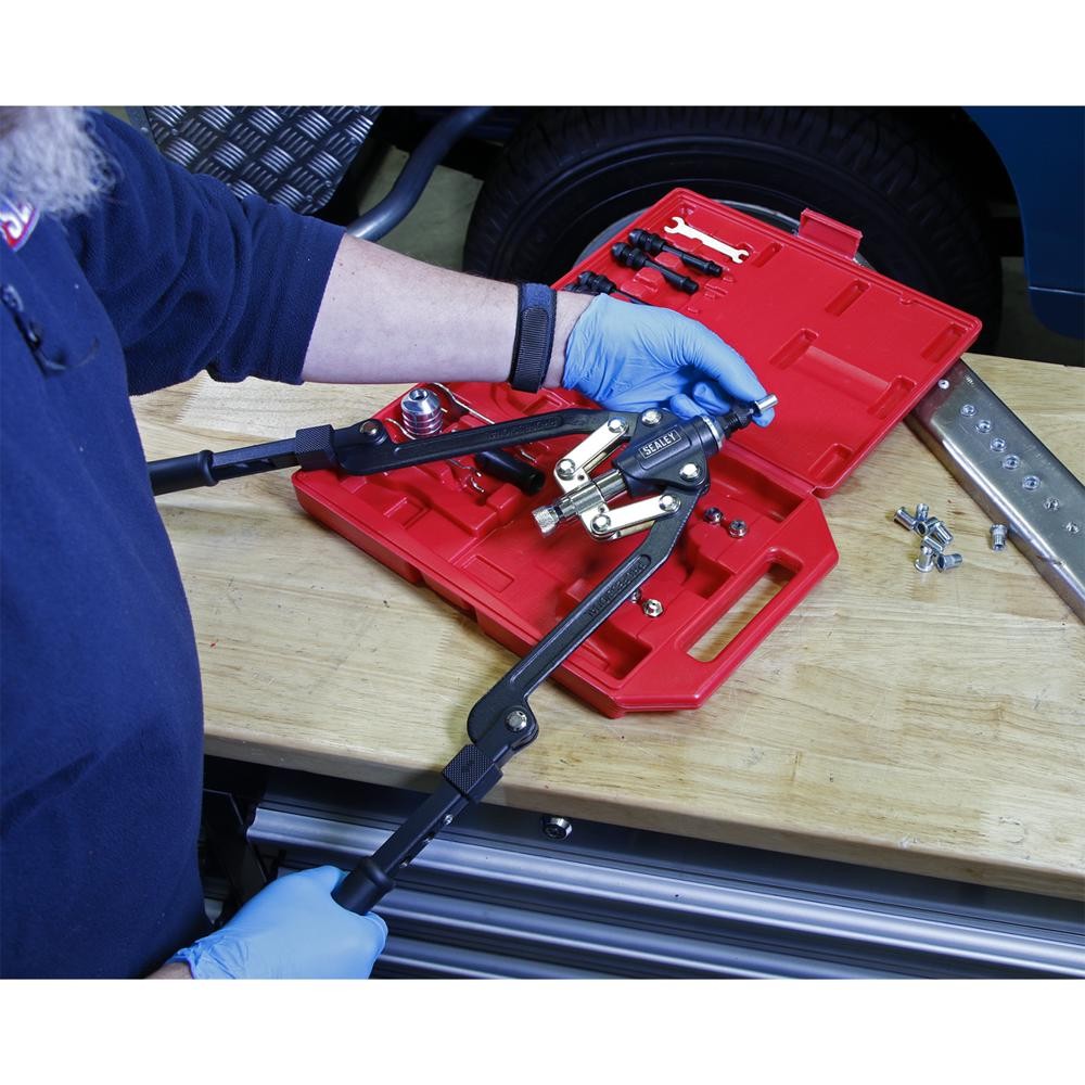 Sealey Rivet and Threaded Nut Rivet Kit