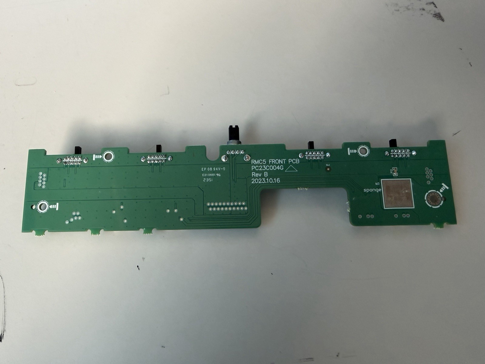 Rane PERFORMER & Four Controller Crossfader Contour Front PCB PC23C004G Board
