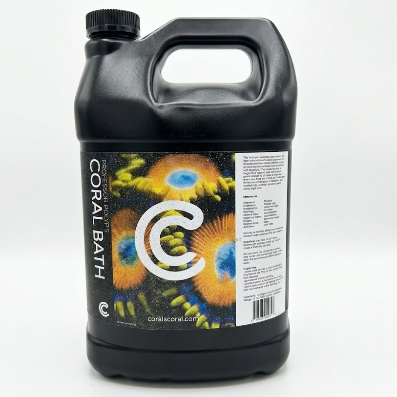 Professor Polyp Bubble Bath Coral Dip 1 gallon
