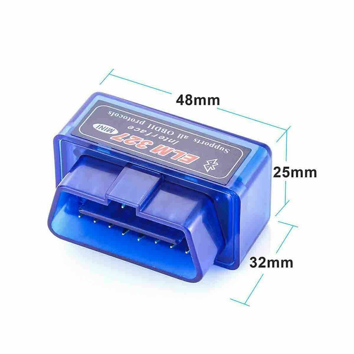 ELM327 V2.1 Bluetooth OBDII Scanner OBD2 Code Reader Auto Car Diagnostic Tool