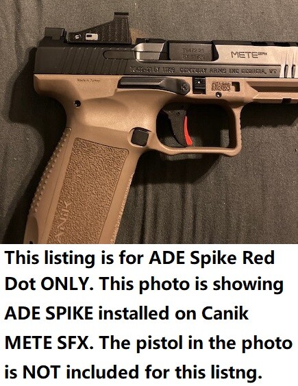 FDE/TAN!ADE RD3-018-S SPIKE Red Dot For Springfield Hellcat PRO,XDS MOD 2 OSP