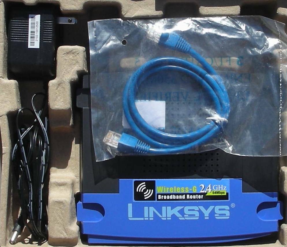 Linksys WRT54G WIFI wireless HAM Mesh Broadband Hamnet HSMM-Mesh