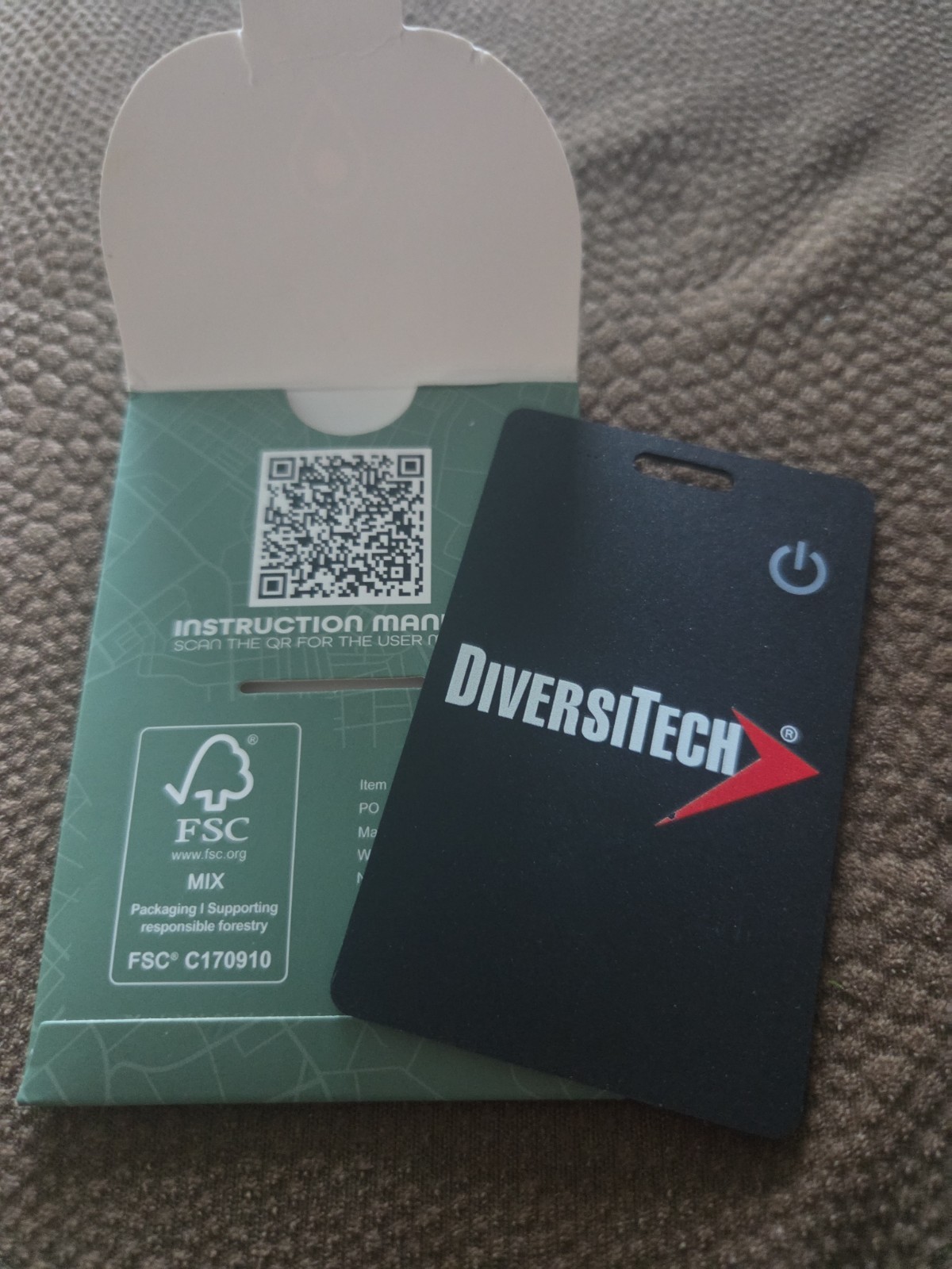 Find My Wallet Bluetooth Tracker Card Ultra Slim Wireless Rechargeable PCNA NEW