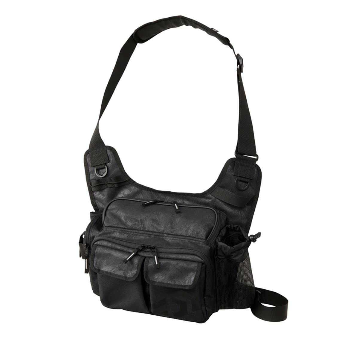 DAIWA Side Fit Bag (D) Spiral Black 14 x 34 x 25cm