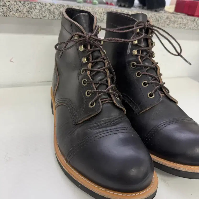 Josephte x Haist Black Leather Walker Boots 270 Official