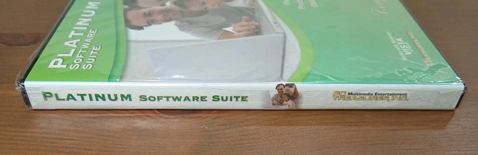 Platinum Software - Suite PC Treasures DVD - Corel Paint Shop Pro - NEW