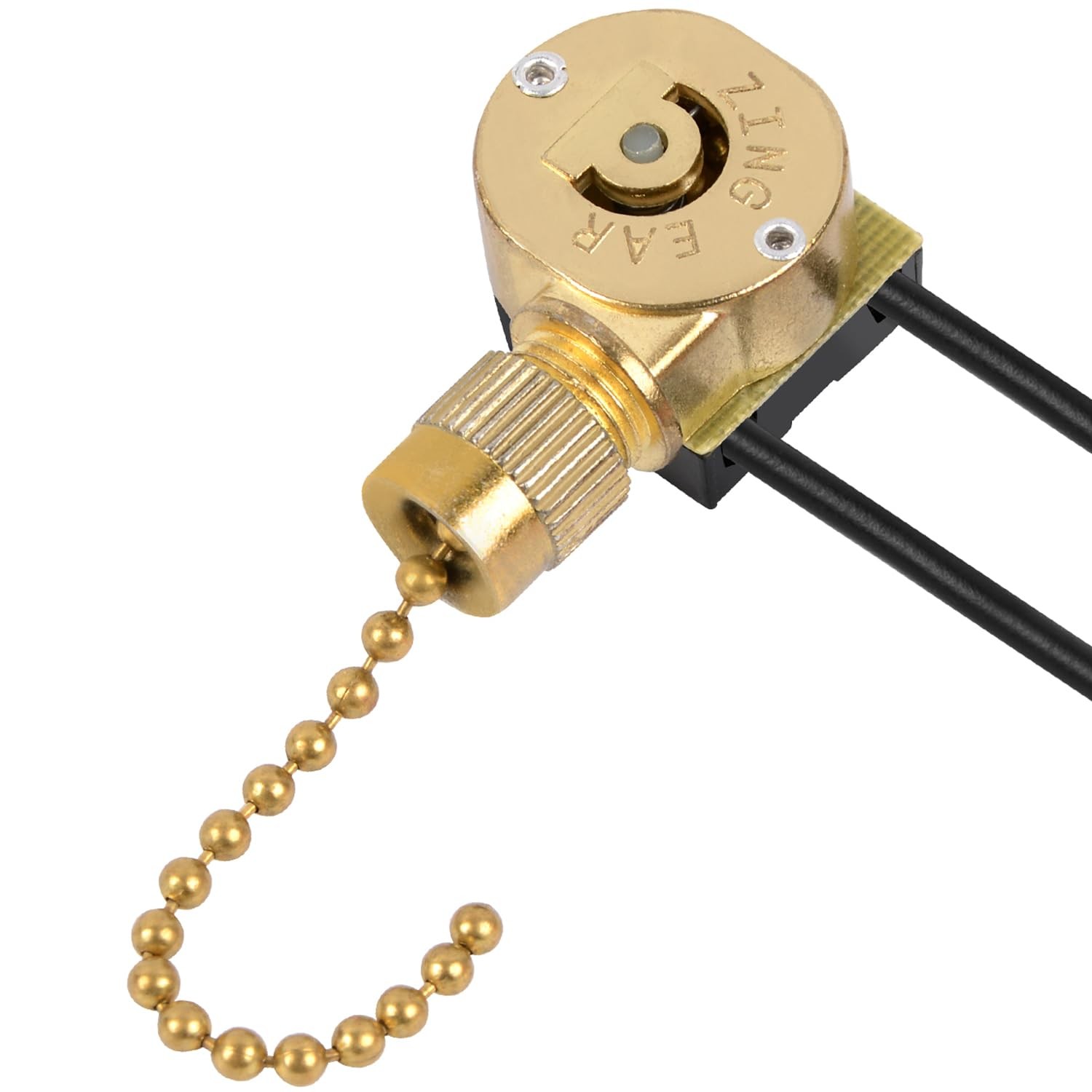 Ceiling Fan Switch Zing Ear ZE-109M Pull Chain Switch On/Off Light Switch compat