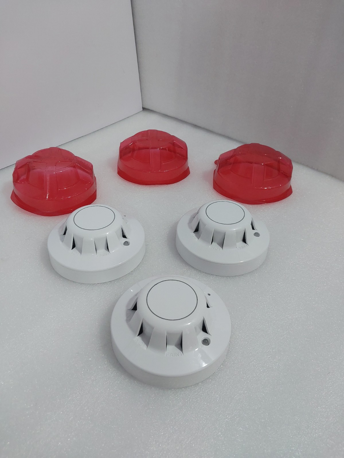 APOLLO 55000-328 APO HIGH SENSITIVITY PHOTOELECTRIC SMOKE DETECTOR - LOT OF 3 🆕