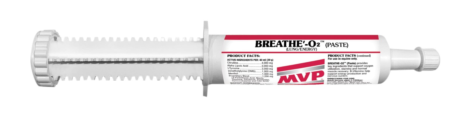 Breathe O'2 Paste (2 doses) Pre-Race Paste to Support Lung/Airway Function & ...