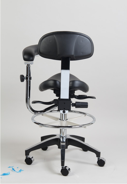 Dental Doctor Assistant Rimostool Sleek Saddle Assistant Stool, Premium Quality!