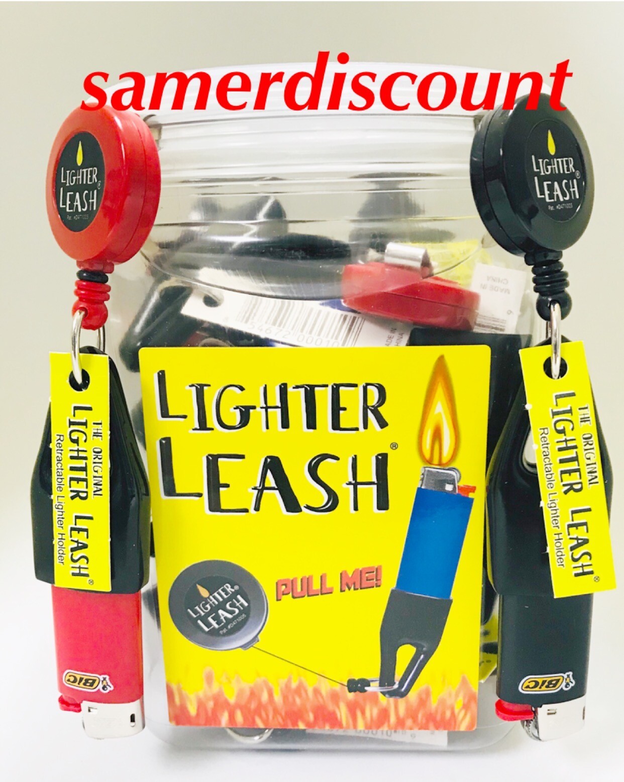 30 Pack Lighter Leash  Original Clip Retractable 3 Colors Free Shipping