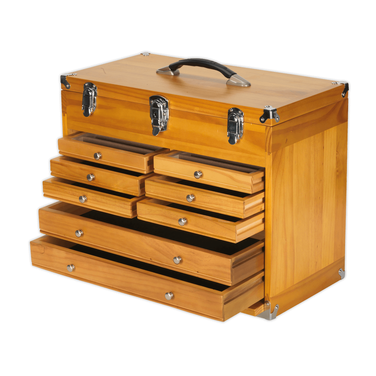 Sealey Machinists Wooden Tool Box 500mm