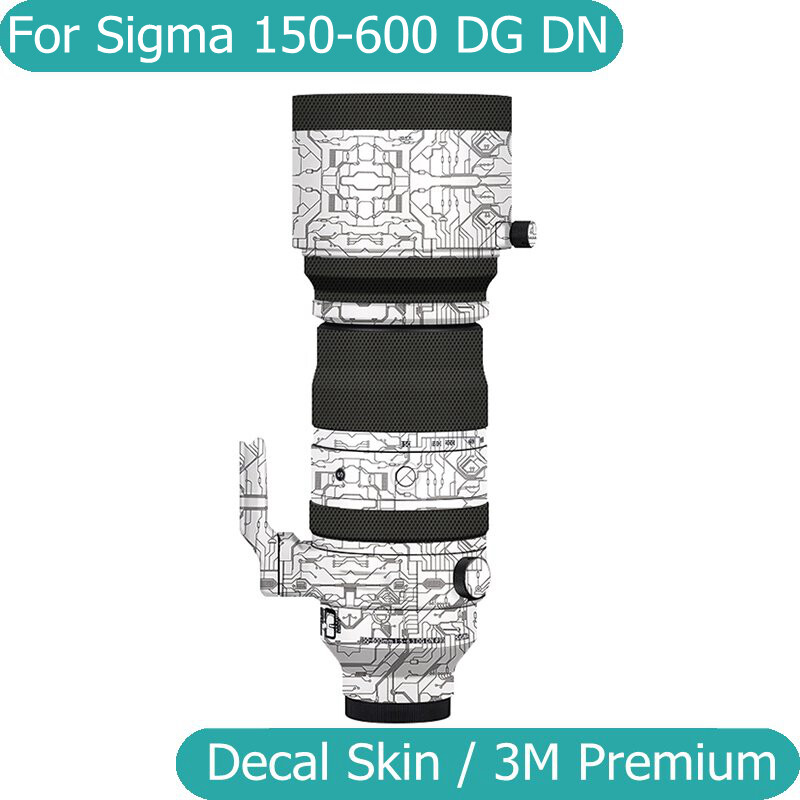 For Sigma 150-600mm F5-6.3 DG DN OS Sports Decal Skin Vinyl Wrap Film Sticker