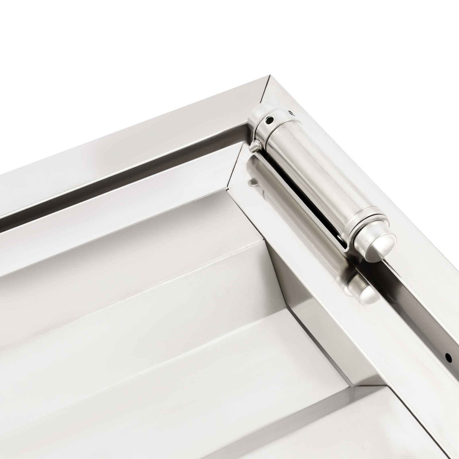 Stainless Steel Crawl Space Access Door 32"x16" Silver Attic Basement Vent Panel