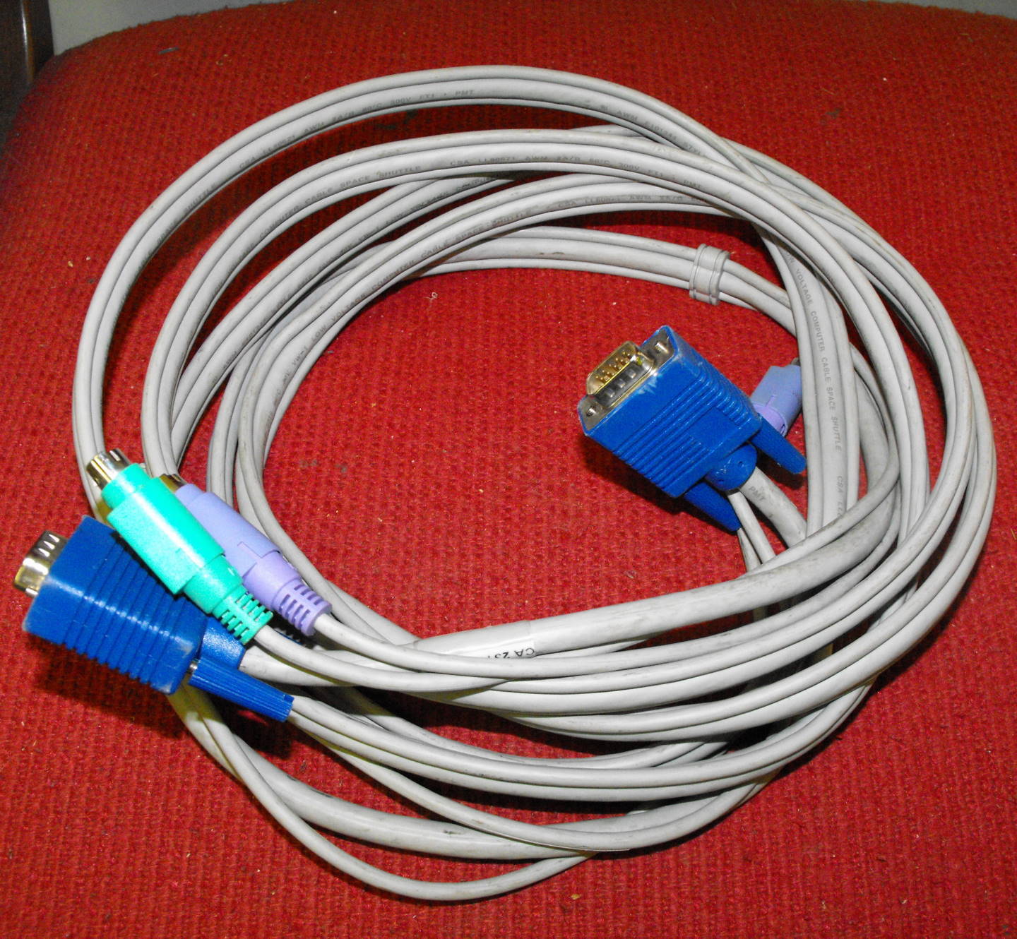 Compaq KVM Cable Assembly - Part #127016-001, Rev.A - Spare Part #147095-001