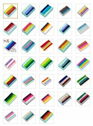 TAG Face and Body Paint - 1 Stroke Split Cake 30g