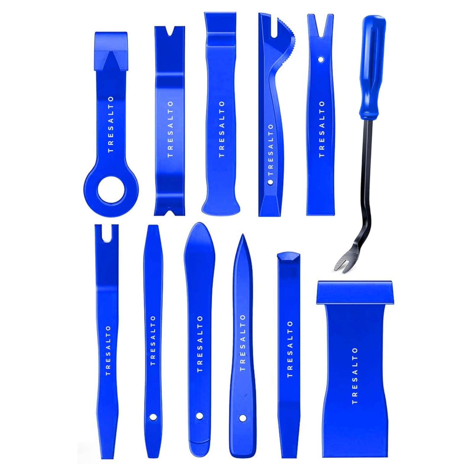 Auto Trim Removal Tool Set - 12pcs (No Scratch Plastic Pry Kit) - Auto Trim C...