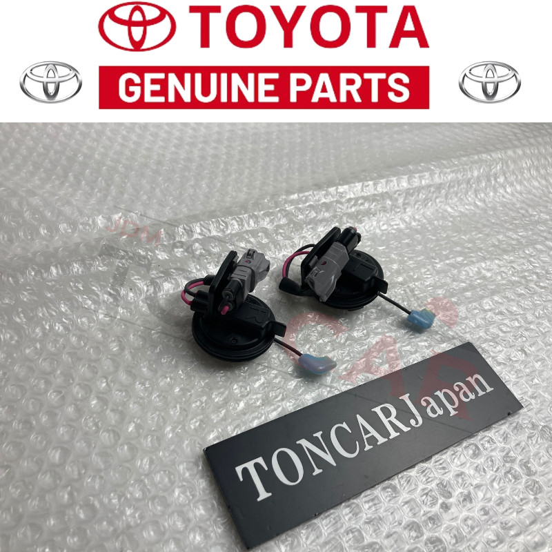 NEW Toyota Genuine Supra Headlamp Cord/Harness Bulb Socket RH LH Set