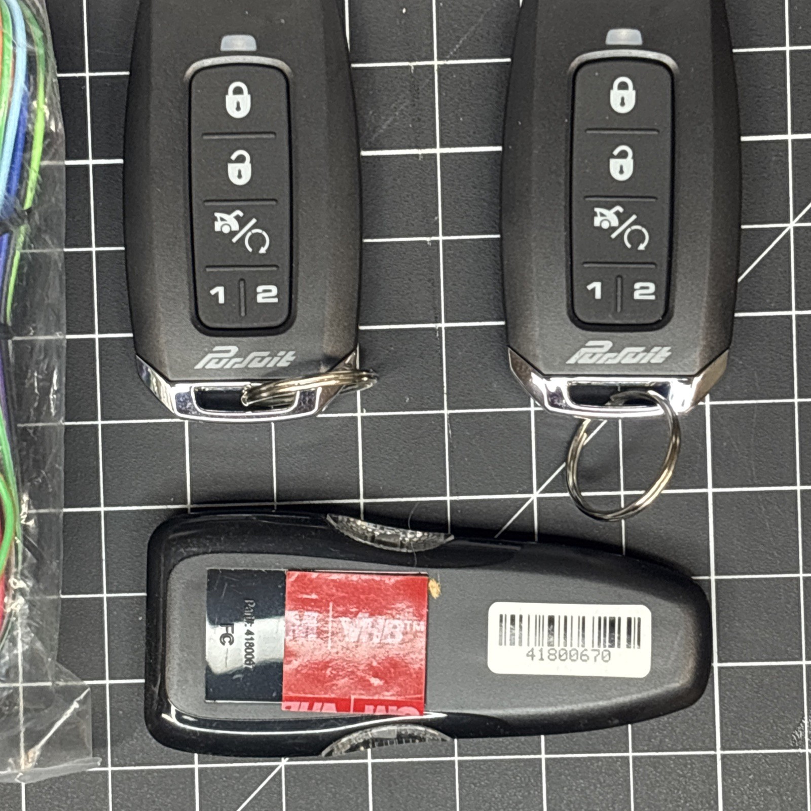 Pursuit PRO9776Z 1-Way Remote Start Keyless Entry Security System 1 Mile NIB