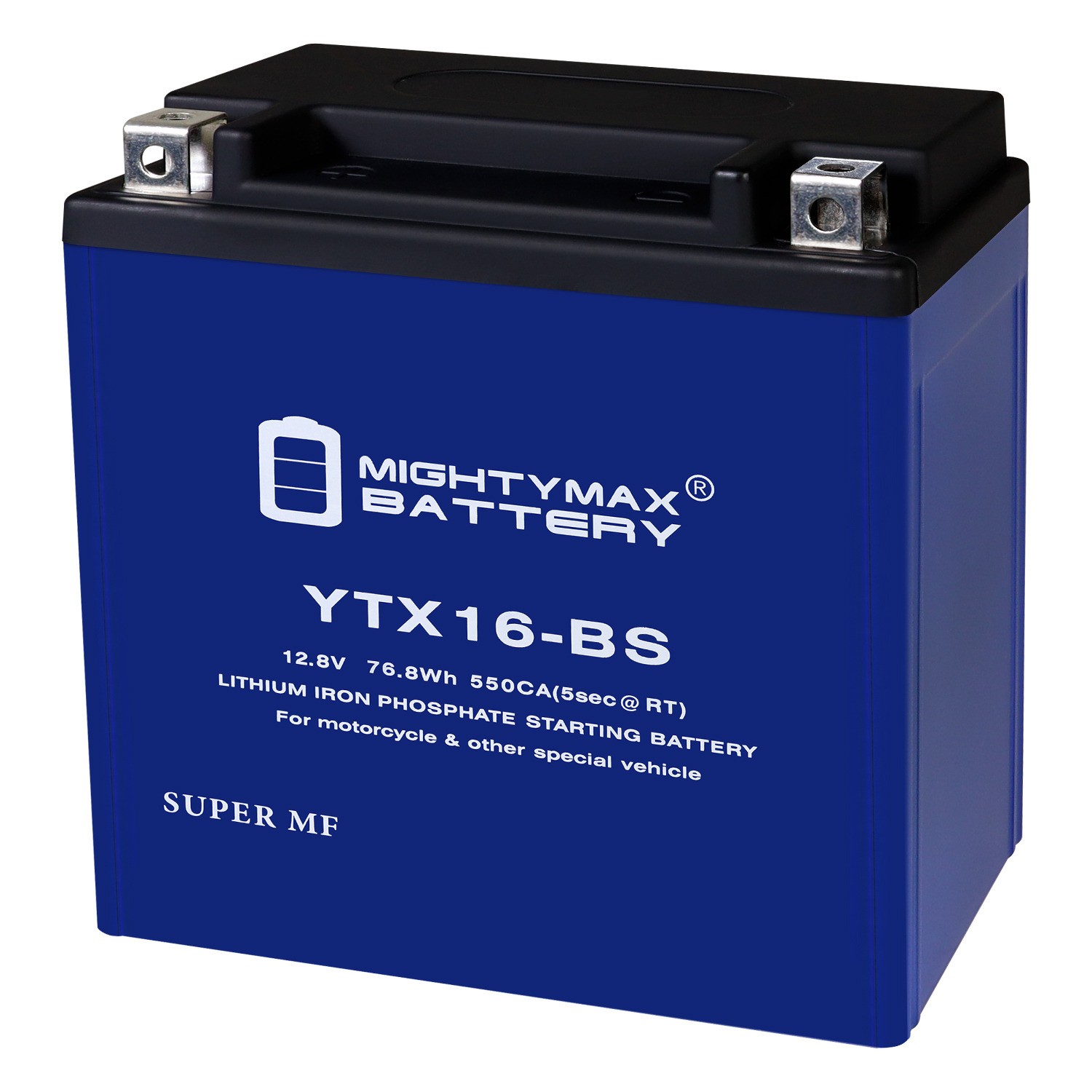 Mighty Max YTX16-BS Lithium Replaces Honda TRX 500 Rubicon Foreman Rancher