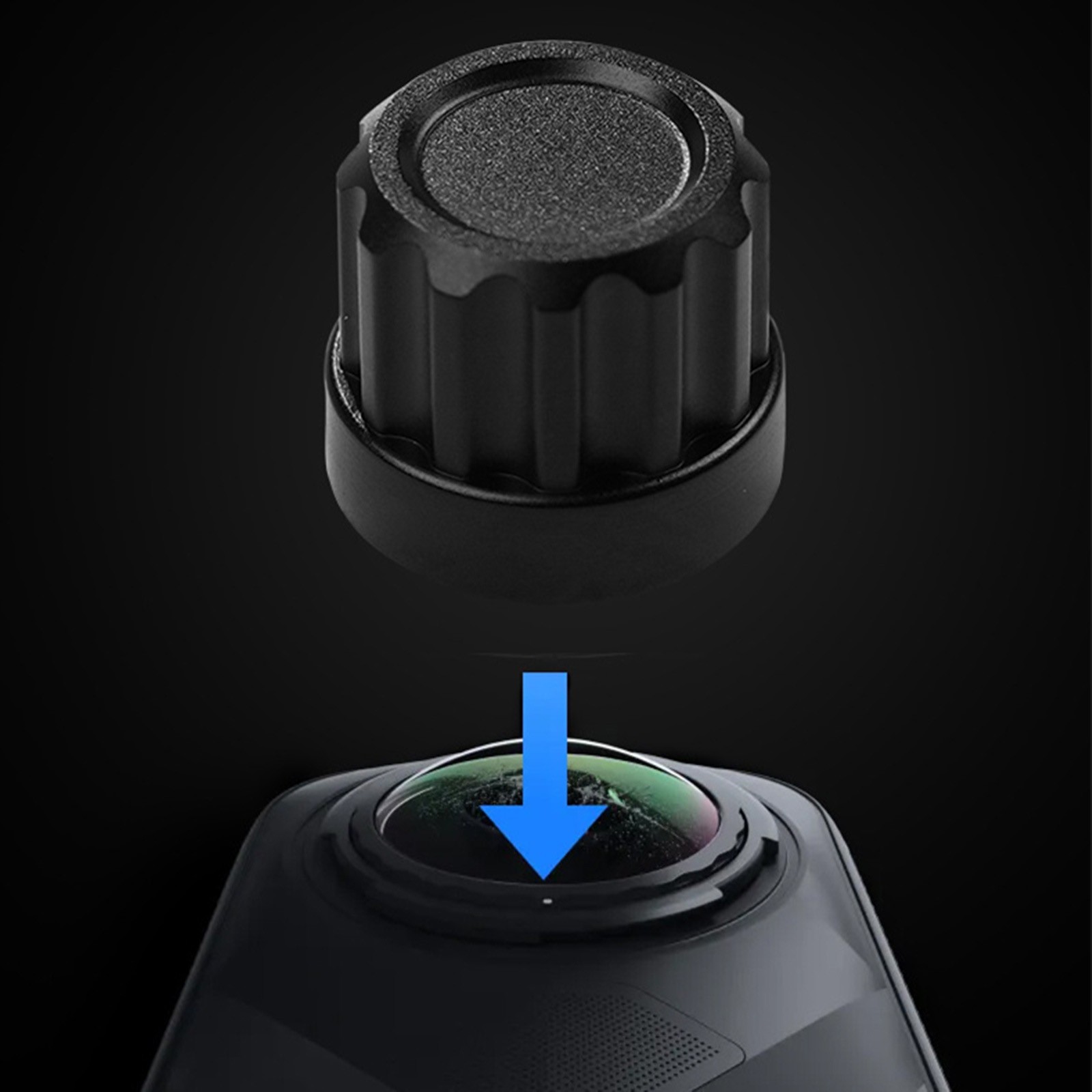 Original Quality Lens Glass Replacement for Insta360 X5 Camera with O Ring Kit
