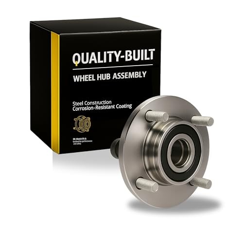 Front Wheel Bearing and Hub Assembly, Compatible with 2016-2023 Mazda WH590652