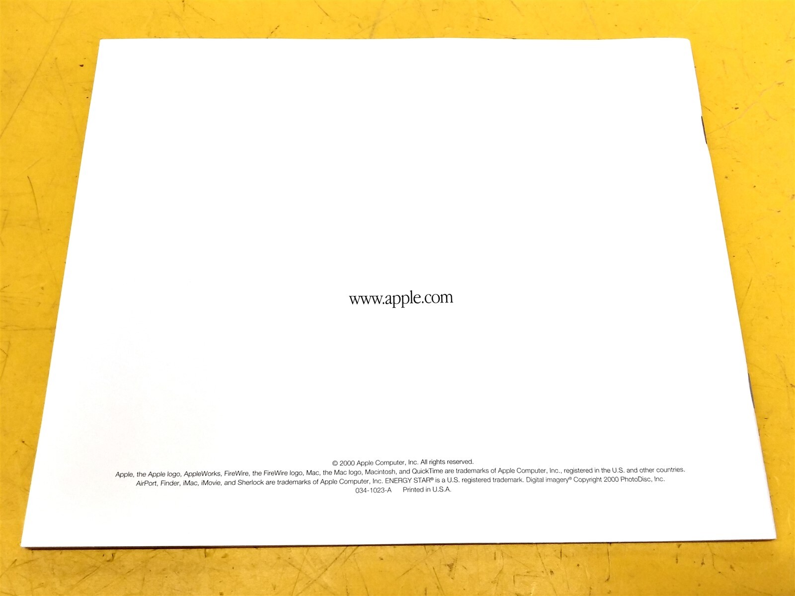 ⭐️⭐️⭐️⭐️⭐️ **NEW - OPEN BOX** iMac Setup & User's Guide Apple Manuals