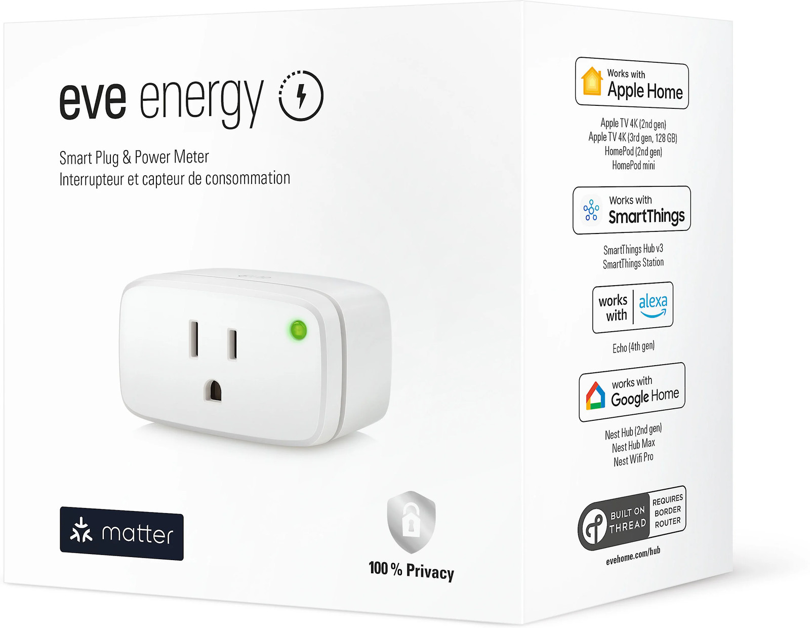 Eve Energy (Matter) 2-pack Smart Plug