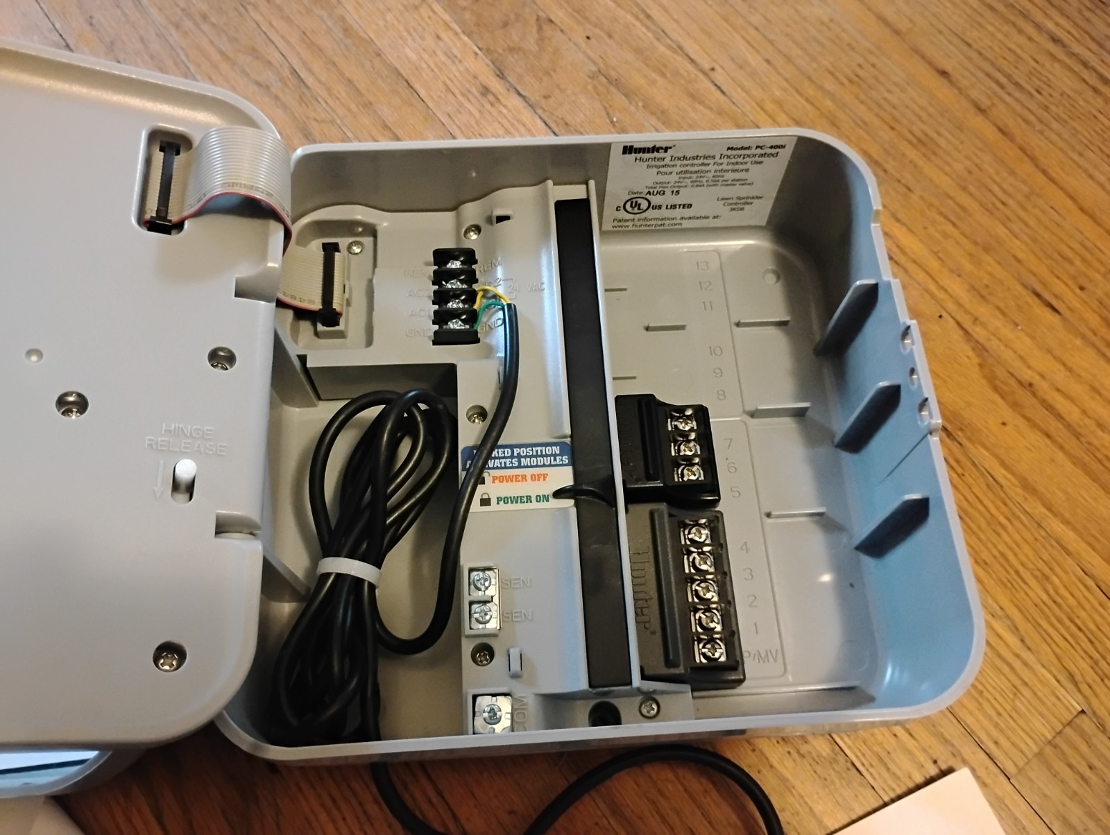 Hunter Pro-C PC-400i 7 Zone Station Indoor Sprinkler Timer Controller