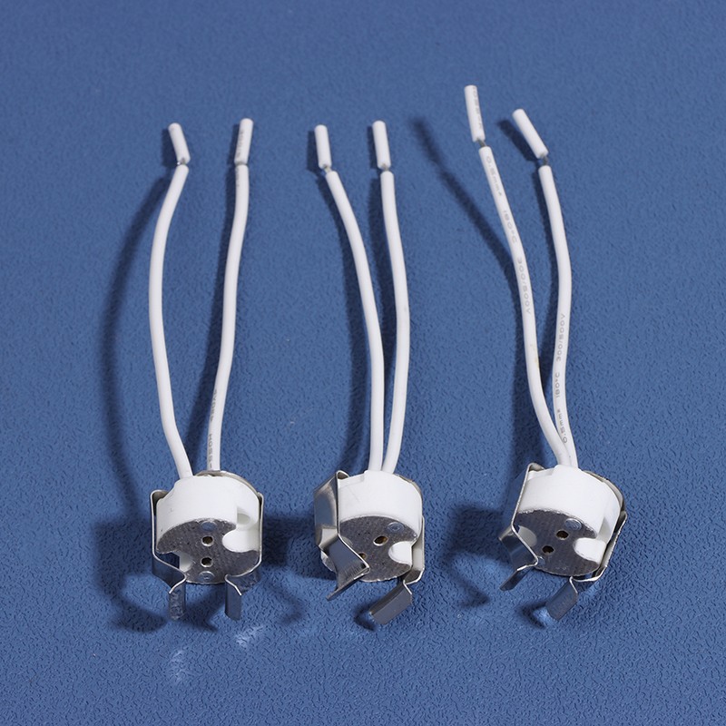 3Pcs MR16 G5.3 Socket MR16 Socket Lamp Holder With Bracket Gu5.3 Light Socket