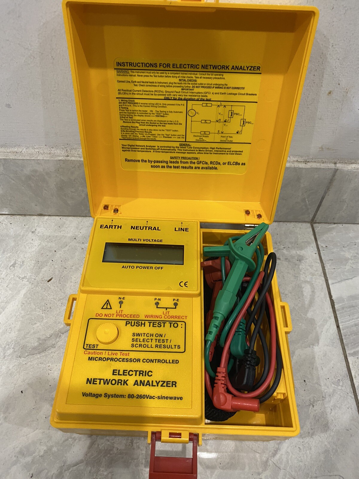 SEW Standard 1826A Electric Network Analyser
