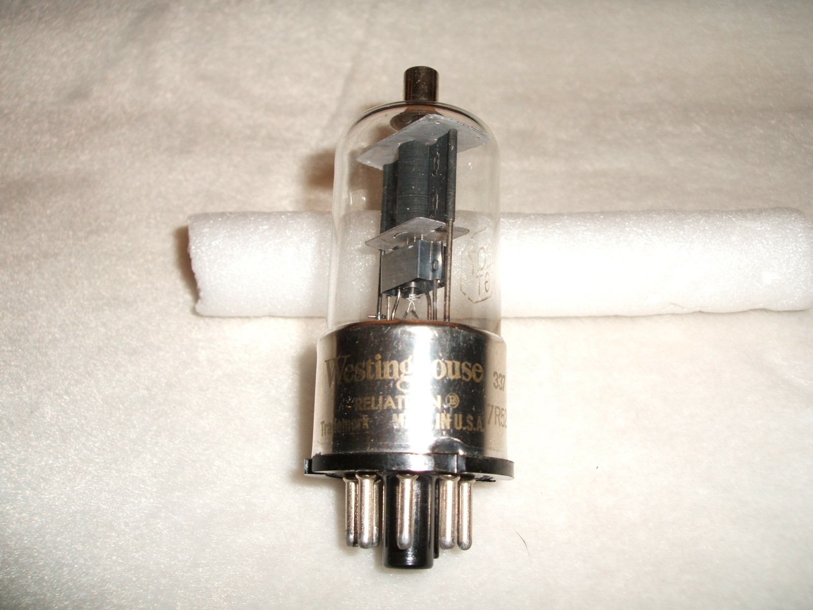 (1) Westinghouse 12Q7GT  Vintage Radio Audio VACUUM TUBE Tested 100%