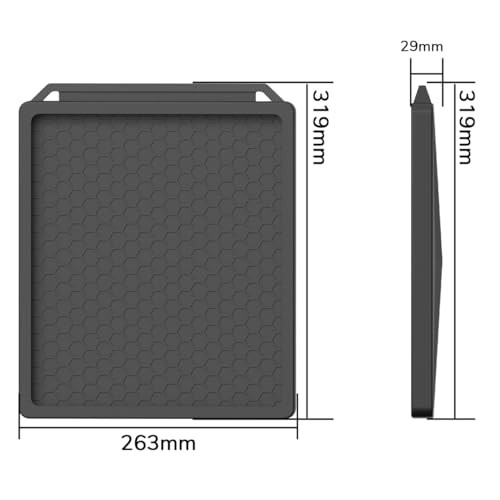 SENNOVI Gray Silicone Case for Starlink Mini - Shockproof Waterproof