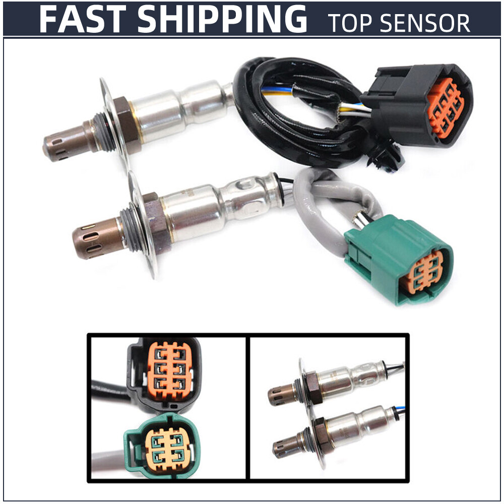 2PCS Up+Downstream Oxygen Sensor For Subaru Forester WRX 15-17 2.0L Turbo 14-17