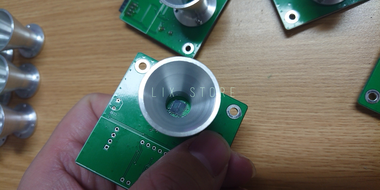 PCR Radar A111 Acconeer 60GHz Sensor H3 Aluminum Horn Antenna