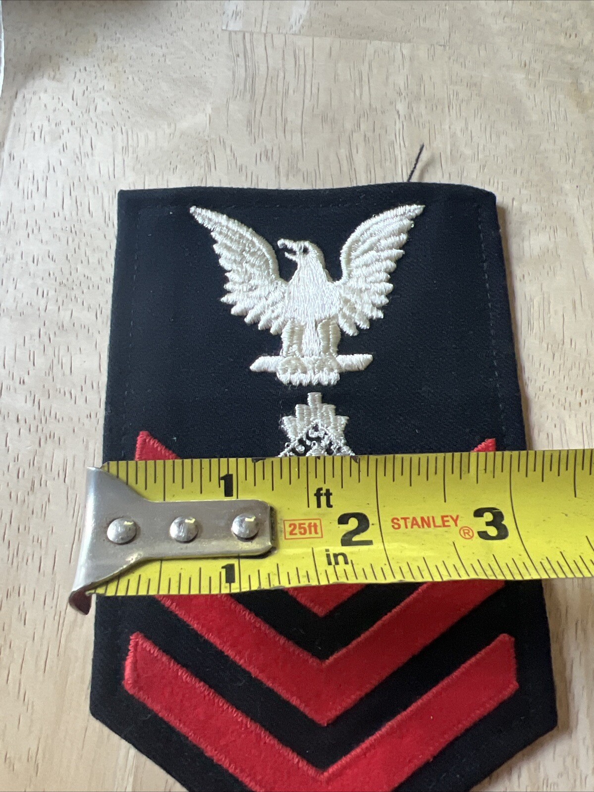 U. S. N. Navy 1ST Class Patch Unknown Dept.