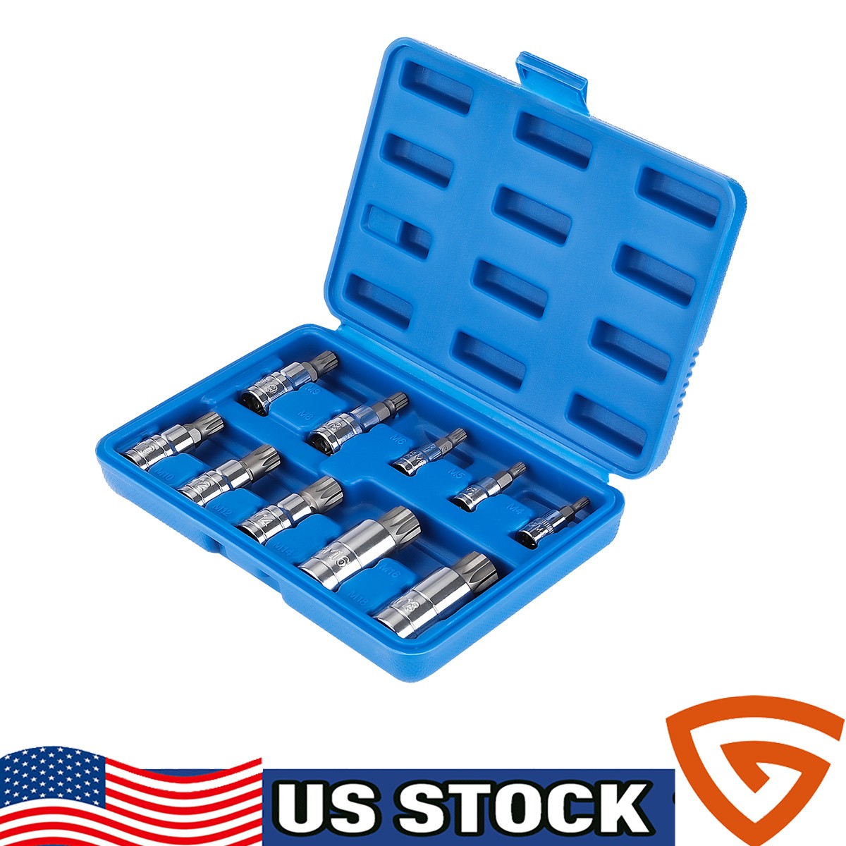 spline bit socket Metric Socket Set for BMW Mercedes VW XZN Triple Square