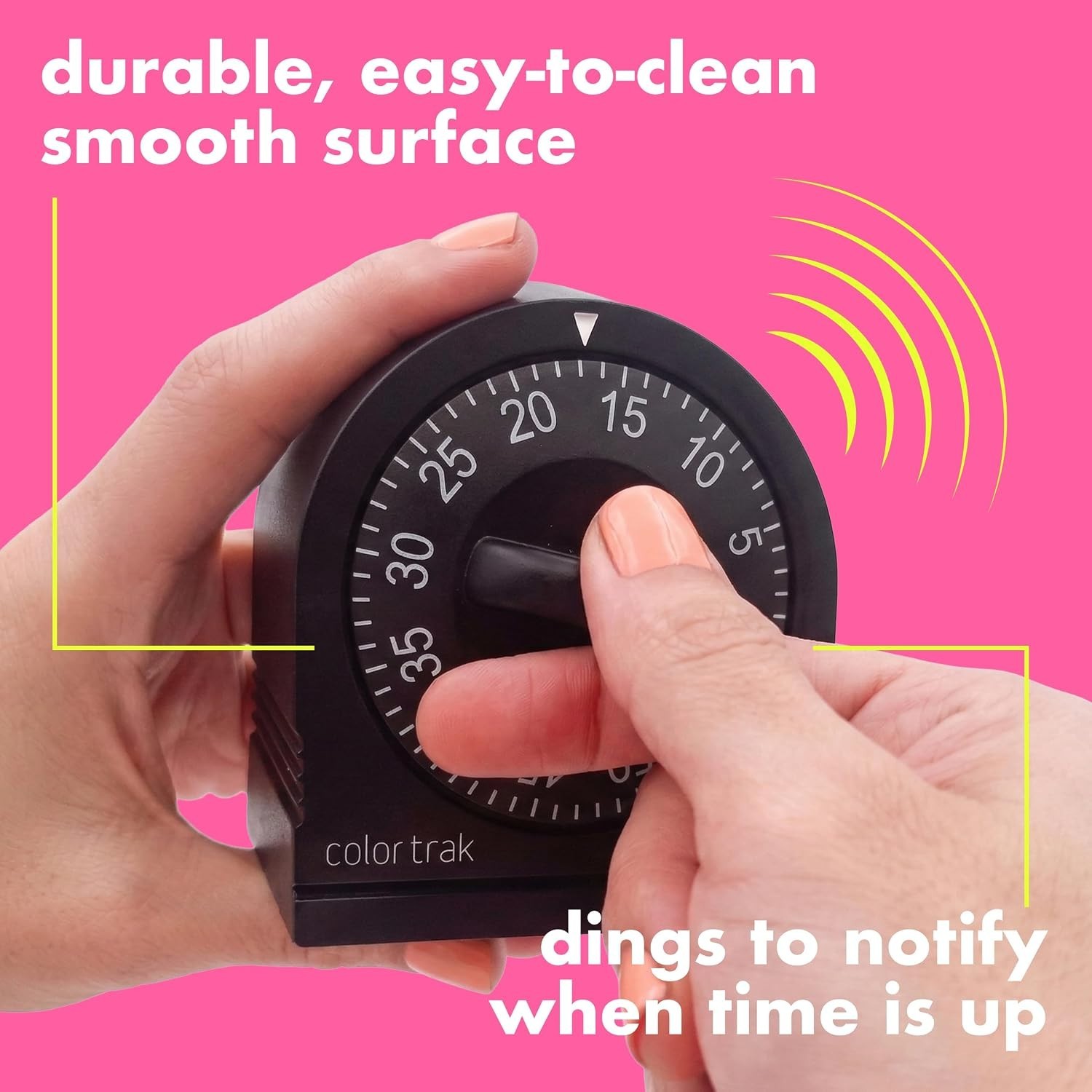 60 Minute Wind Up Timer, Salon Hair Color Processing Timer, Mechanical Visual...