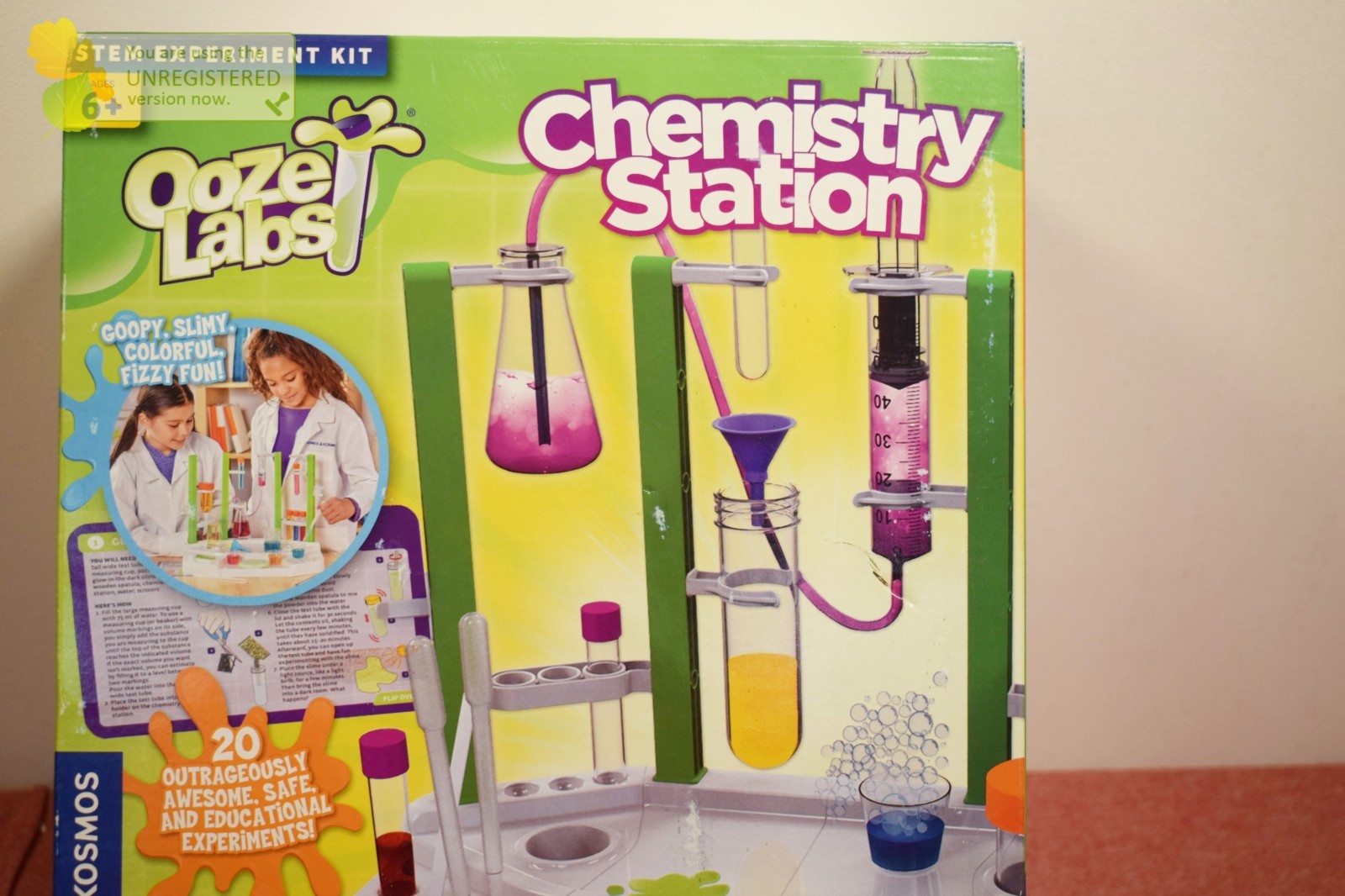 Thames & Kosmos Ooze Labs Chemistry Set (Missing Pieces)