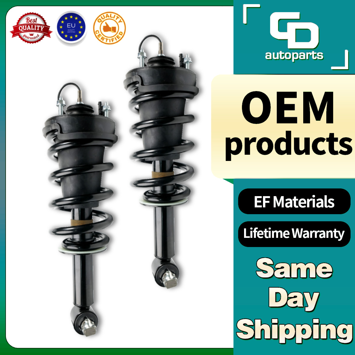 84176631 MagneRide Pair Front Shock Struts Assys for Escalade Tahoe Yukon Denali