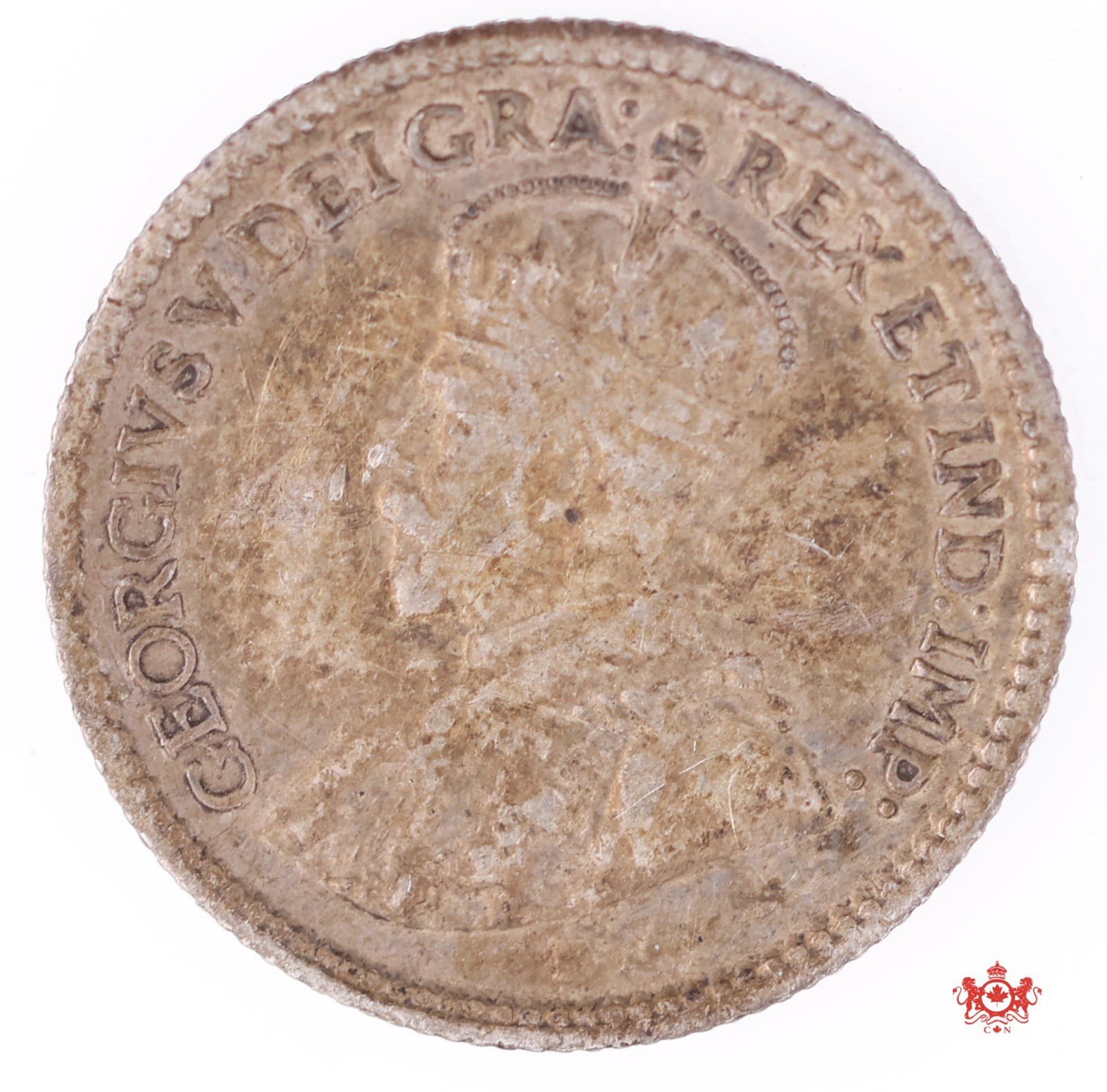 1912 Canada 5 Cents - F/VF - Lot#16026
