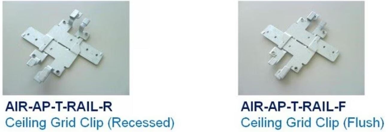 Cisco Access Point Ceiling Grid Clip AIR-AP-T-RAIL-R AIR-AP-T-RAIL-F